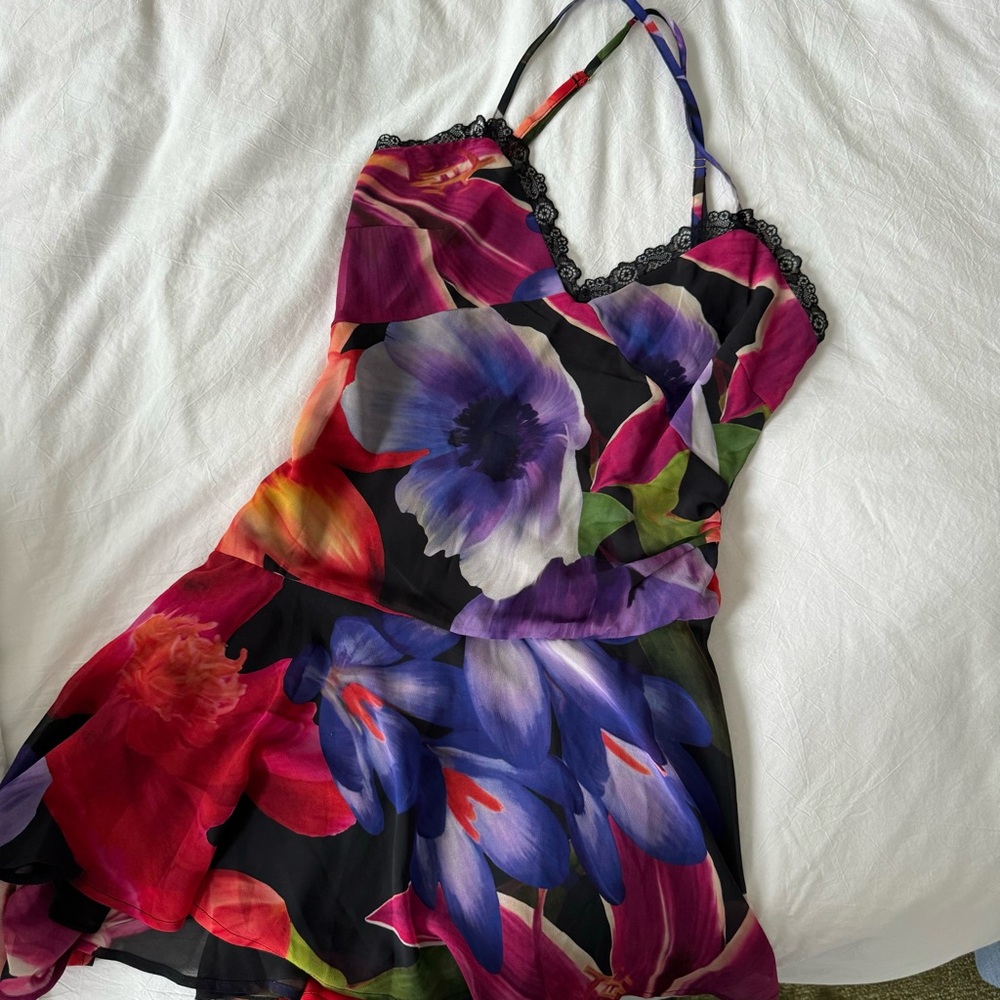 NWT Floral Mini Dress